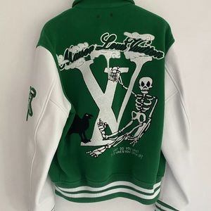 Louis Vuitton FW21 Letterman Varsity Jacket - 2XL